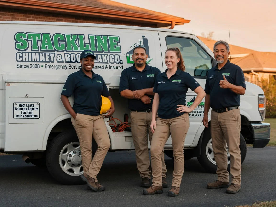 Chimney flashing repair company in Humboldt, MN